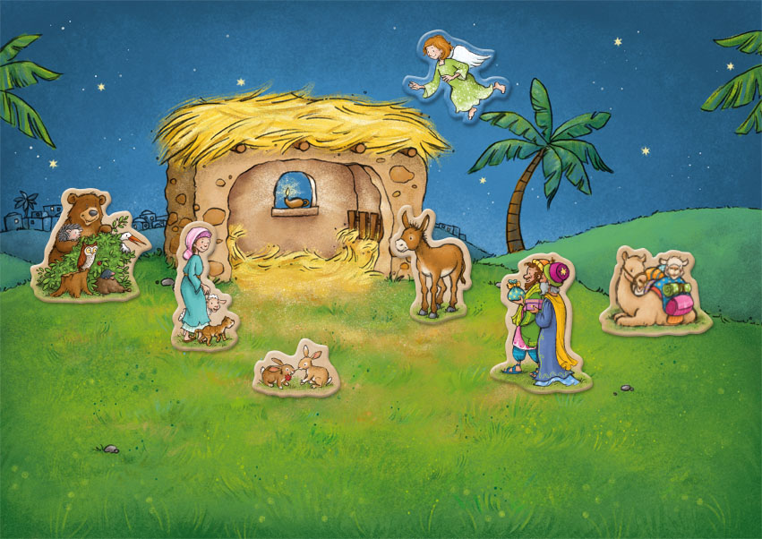 Magnetischer Adventskalender 2016