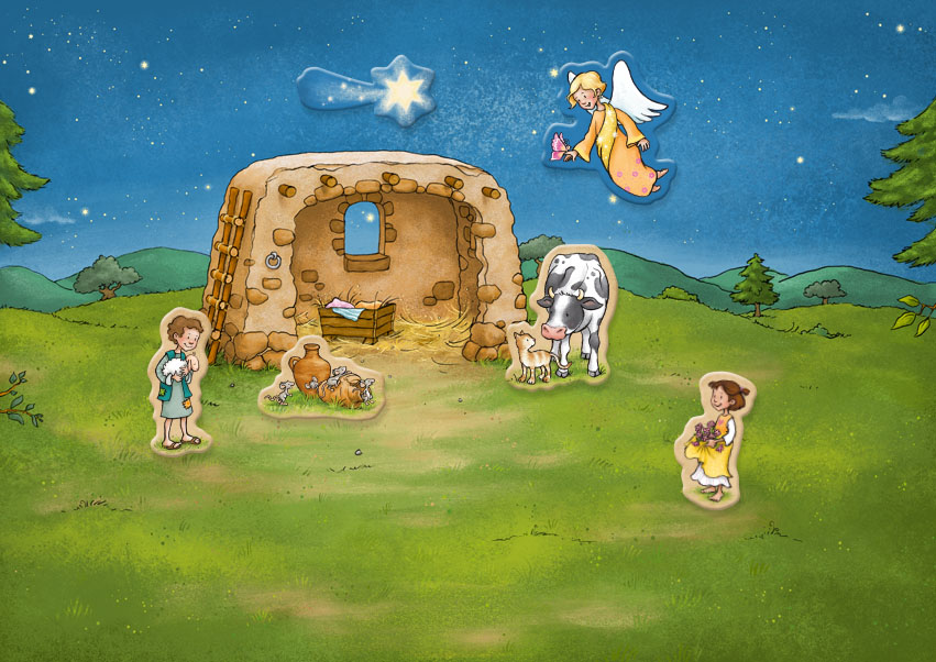 Magnetischer Adventskalender 2019