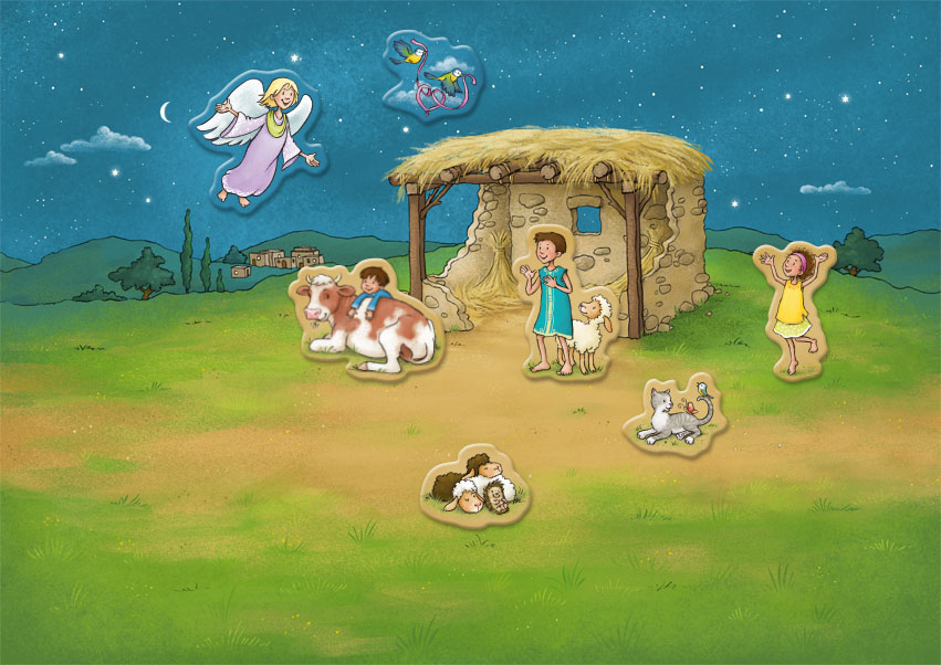 Magnetischer Adventskalender 2020