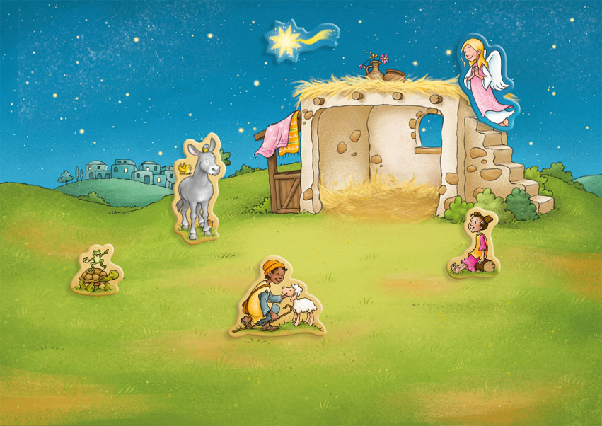 Magnetischer Adventskalender 2023