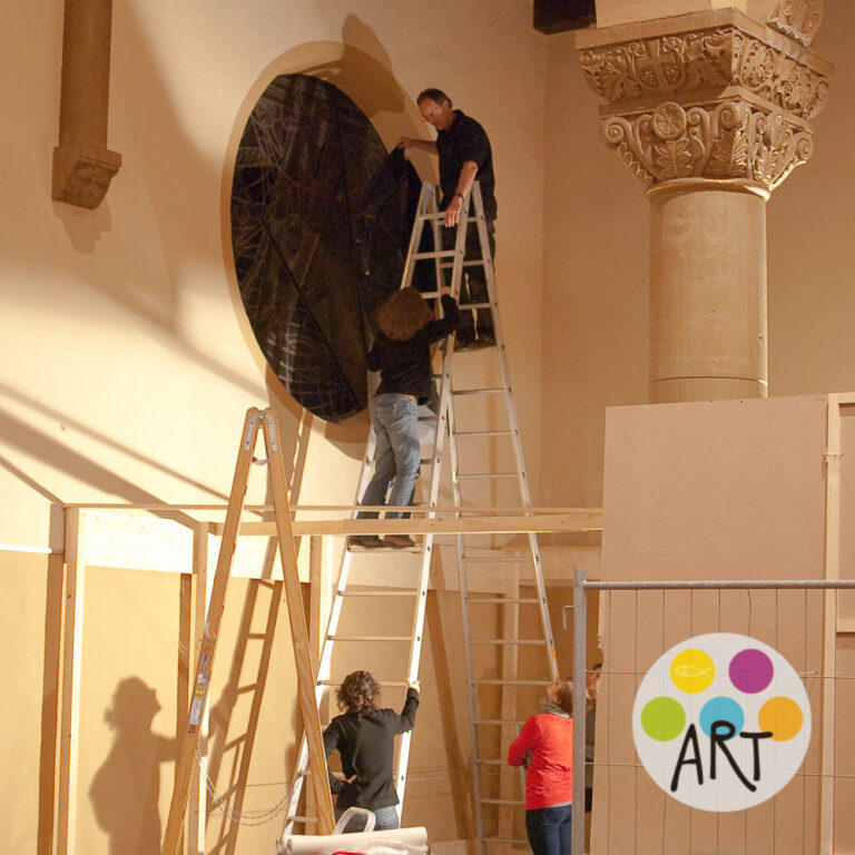 Ole Husmann Aktionsaufbau