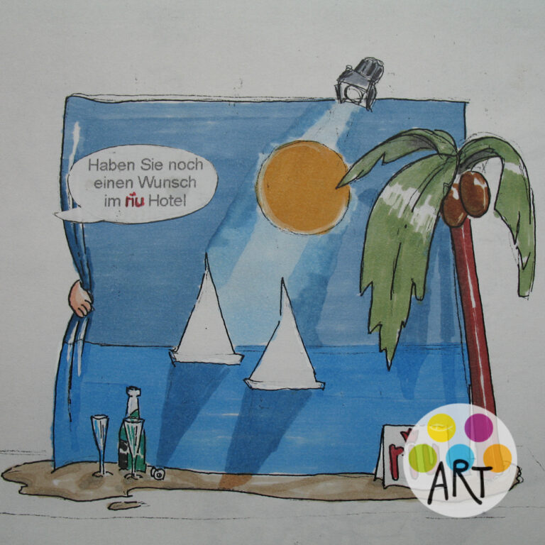 Ole Husmann Illustration Sonderverkaufsaktion