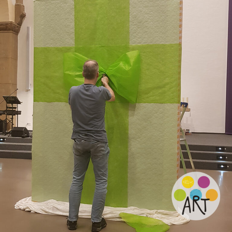 Ole Husmann Aktionsaufbau