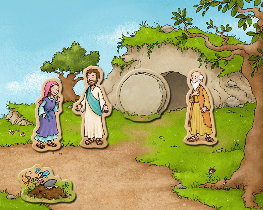 Meine Magnet-Bibel-Geschichten von Jesus