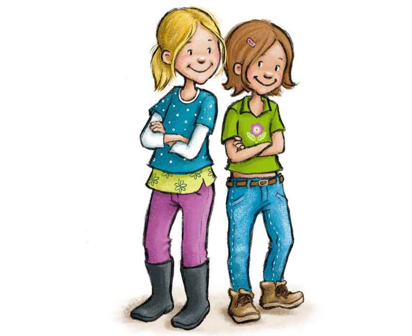 Lies mit mir! Annas Fohlen