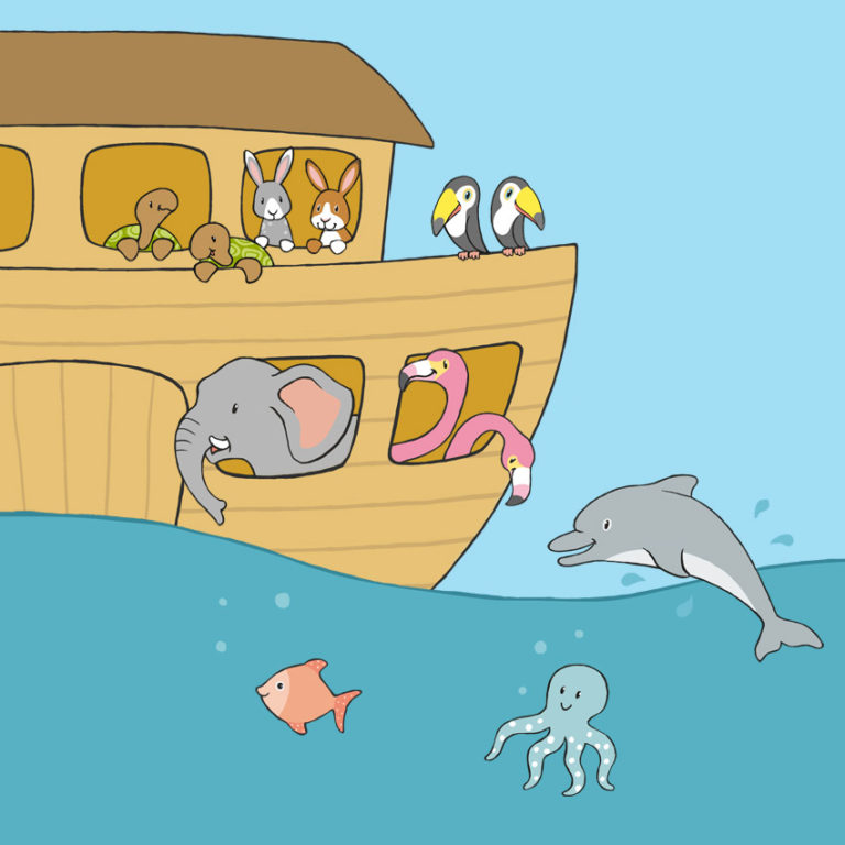 Die Arche Noah (Badebuch)