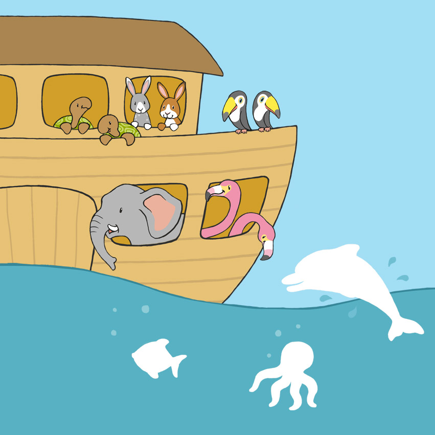 Die Arche Noah (Badebuch)