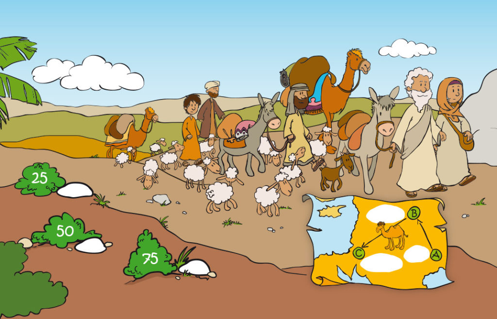 Rubbel-Rätsel-Heft Ein Mann vertraut Gott