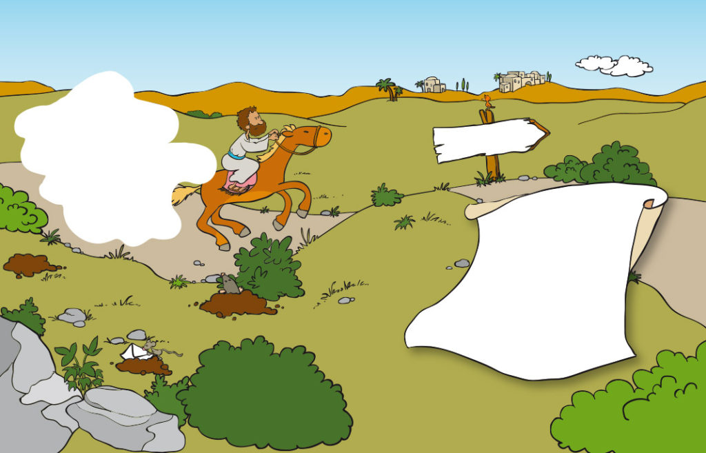 Rubbel-Rätsel-Heft Wie aus Saulus Paulus wurde