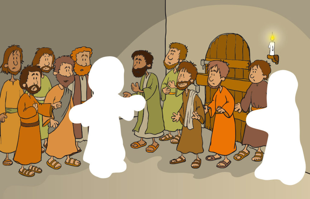 Rubbel-Rätsel-Heft Das leere Grab