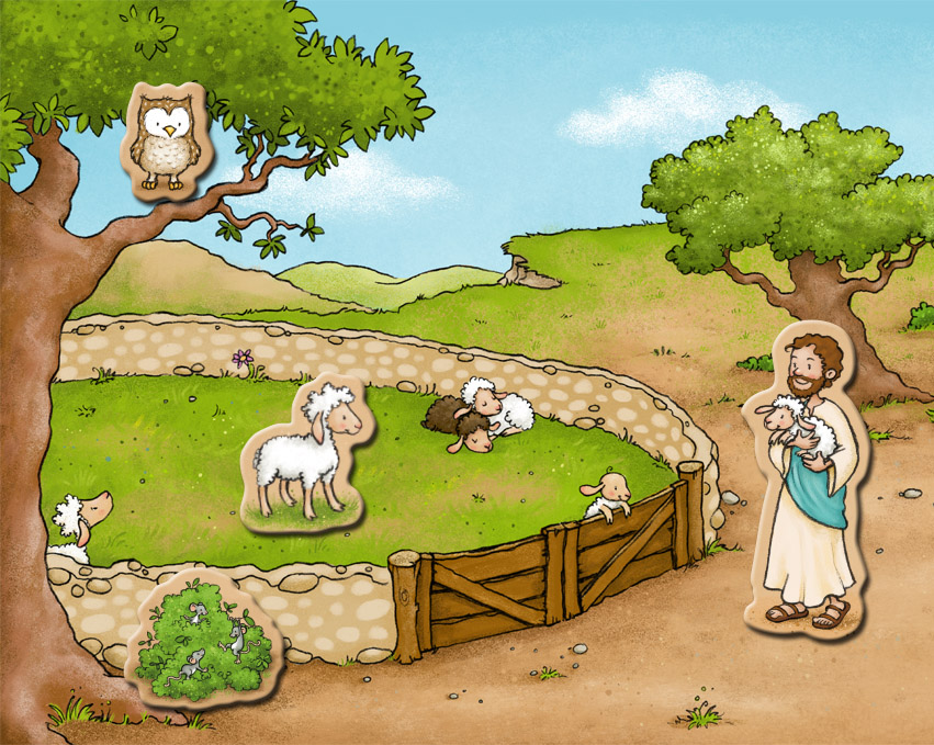 Meine Magnet-Bibel-Geschichten von Jesus