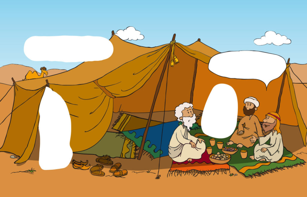 Rubbel-Rätsel-Heft Ein Mann vertraut Gott