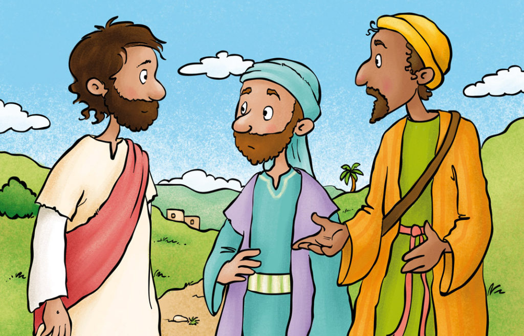 Rubbel-Rätsel-Heft Wiedersehen in Emmaus