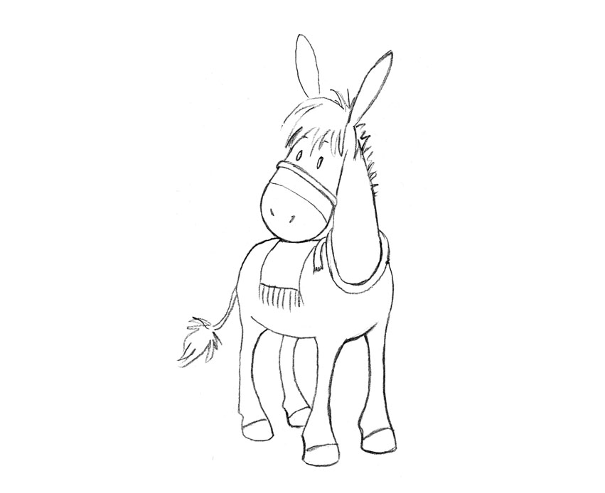 Der kleine Esel Ben und die Reise nach Bethlehem