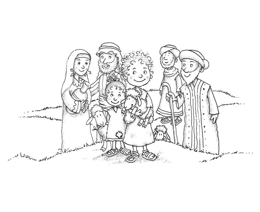 Simon und der König im Stall Adventskalender