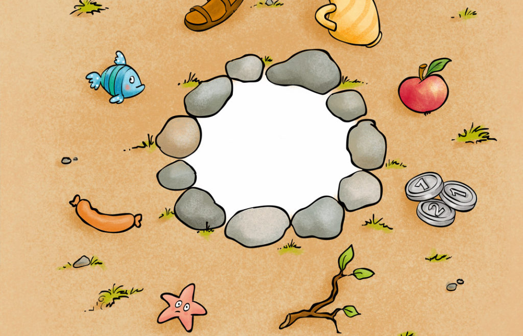 Rubbel-Rätsel-Heft Paulus auf Reisen