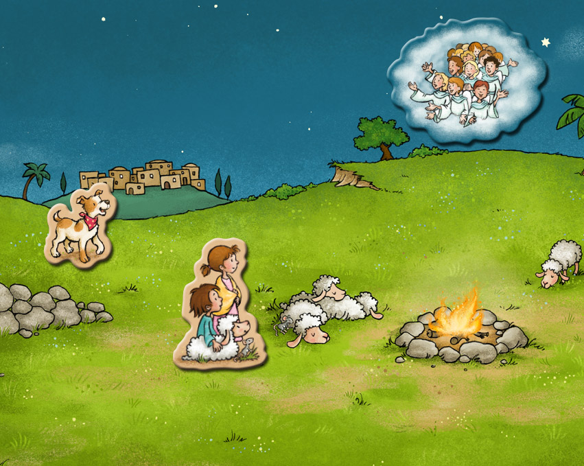 Meine Magnet-Bibel-Geschichte von Weihnachten