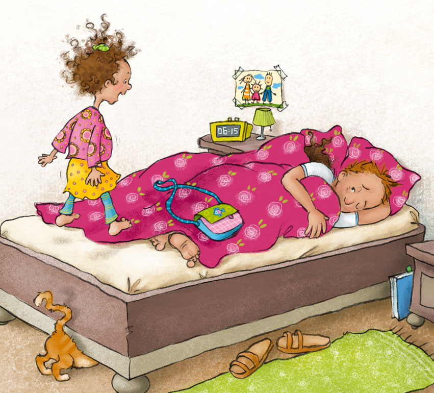 Als meine Mama einen Tag im Kindergarten blieb