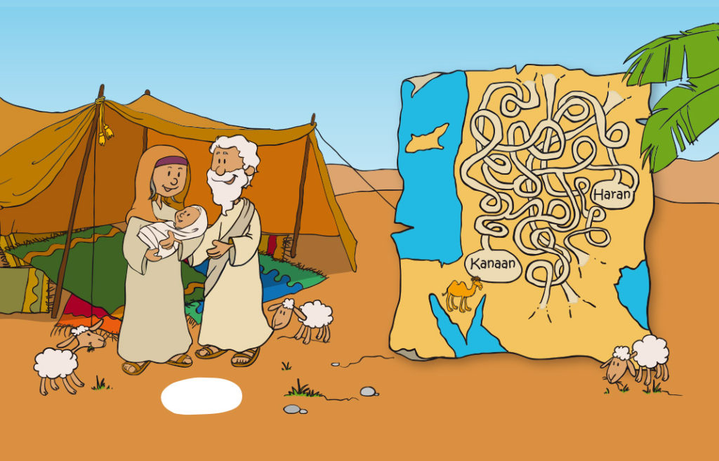 Rubbel-Rätsel-Heft Ein Mann vertraut Gott