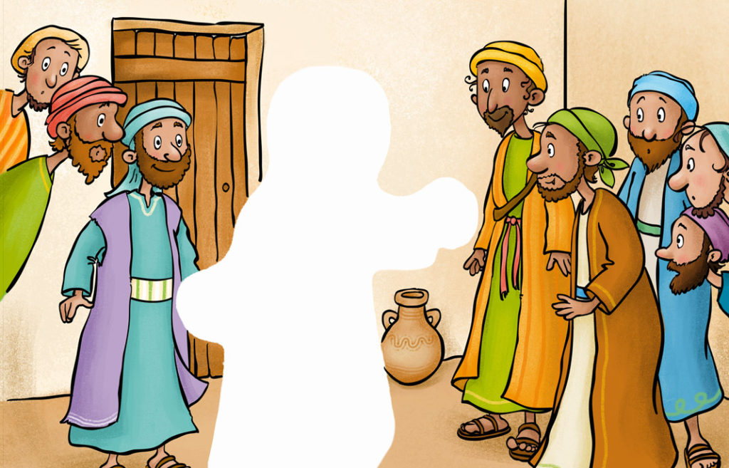 Rubbel-Rätsel-Heft Wiedersehen in Emmaus