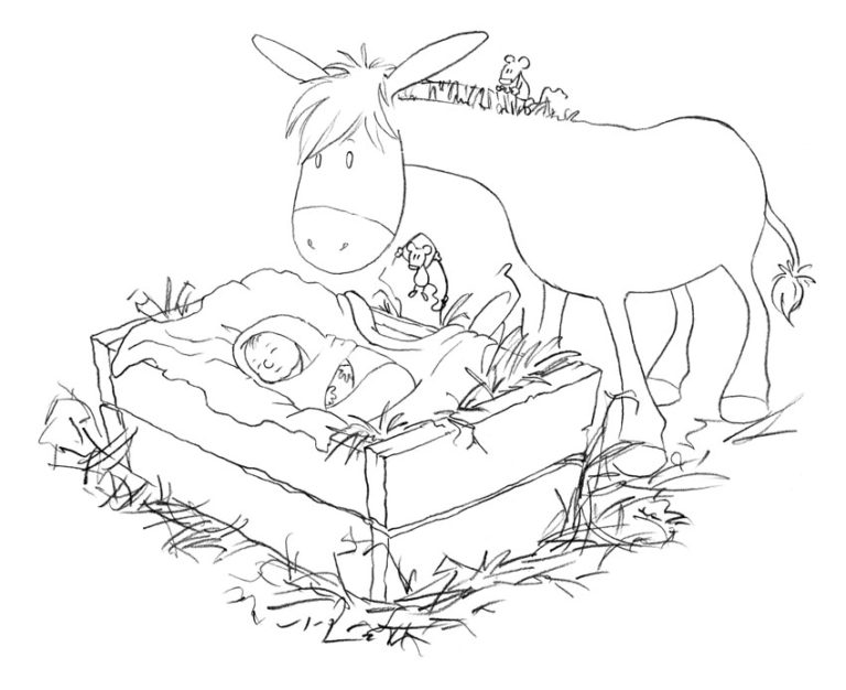 Der kleine Esel Ben und die Reise nach Bethlehem