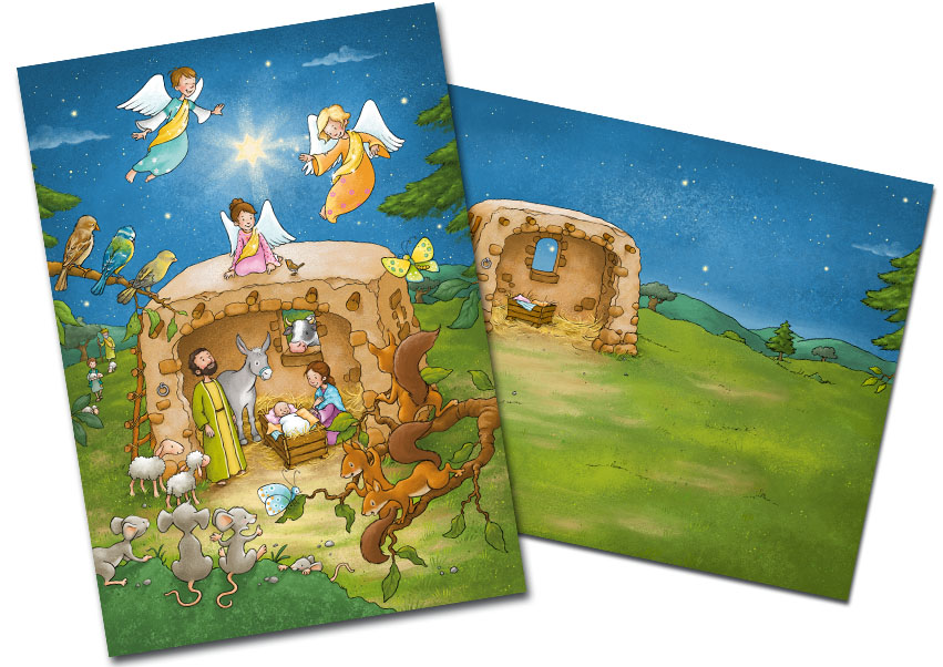 Kalender und Magnetfläche 2019