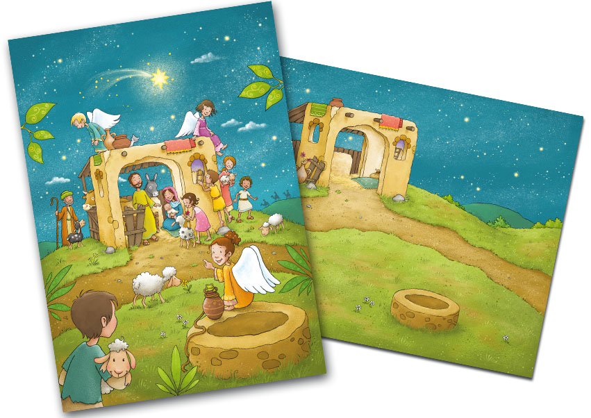 Kalenderbild und Magnetfläche 2021