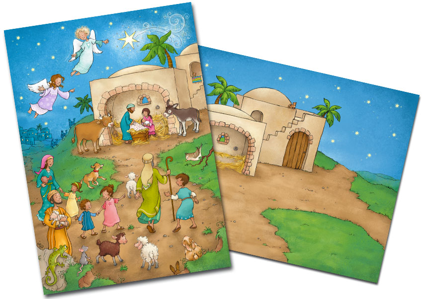 Kalenderbild und Magnetfläche 2015