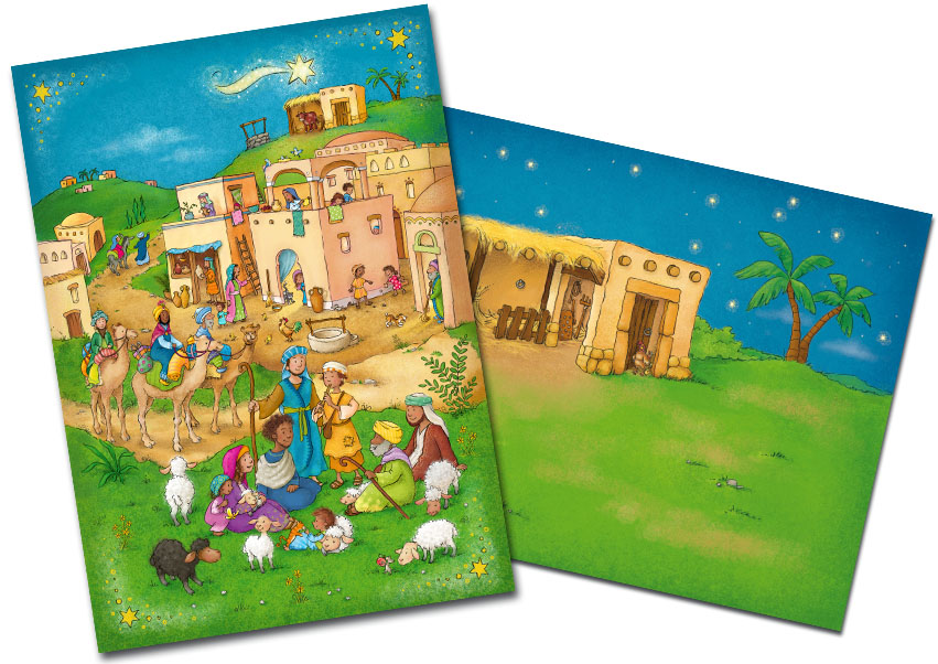 Kalender und Magnetfläche 2014