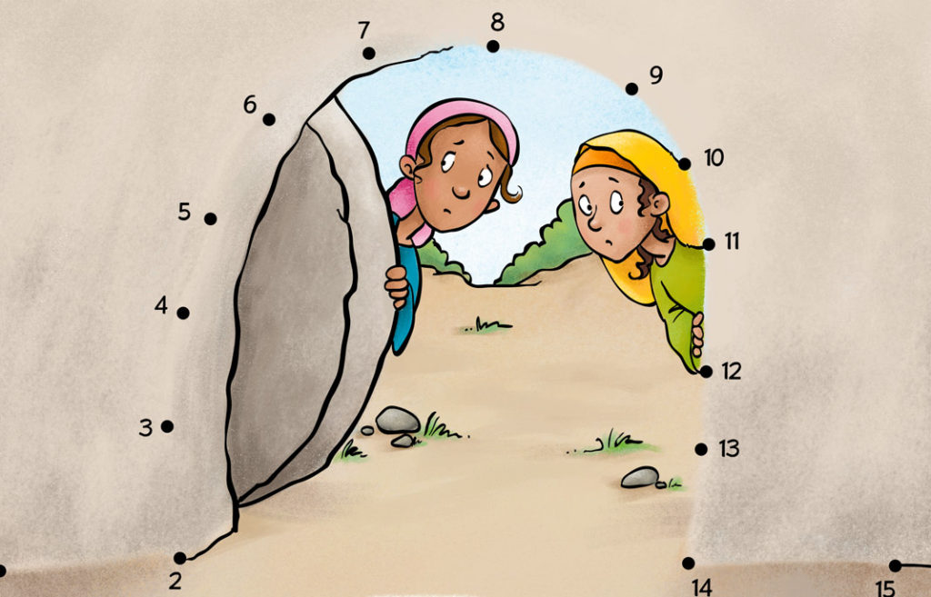 Rubbel-Rätsel-Heft Wiedersehen in Emmaus