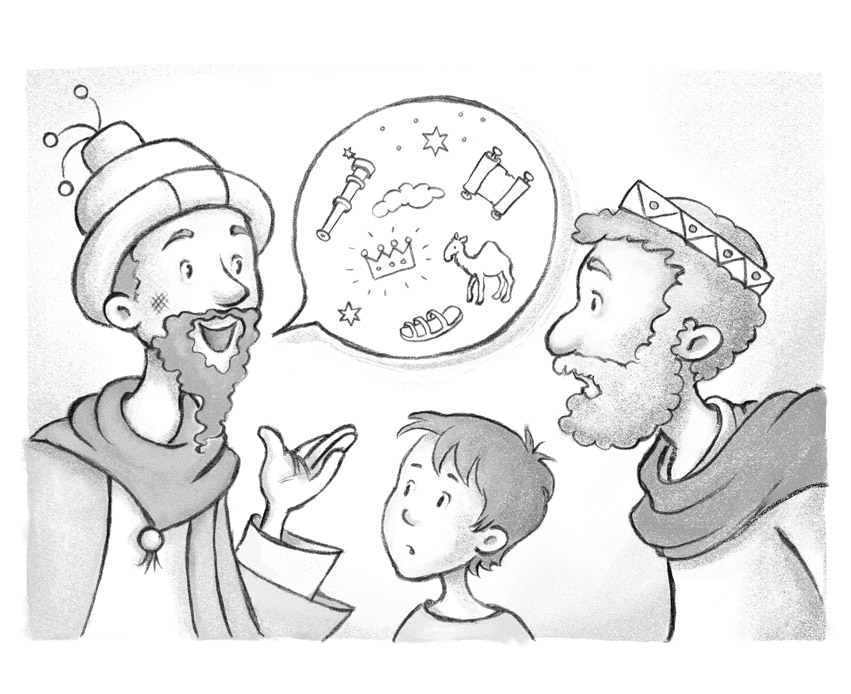 Lukas, der Stern und die geheimnisvollen Fremden