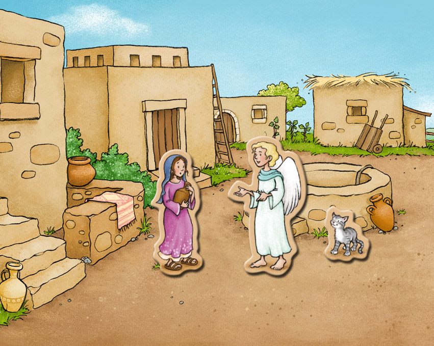 Meine Magnet-Bibel-Geschichte von Weihnachten