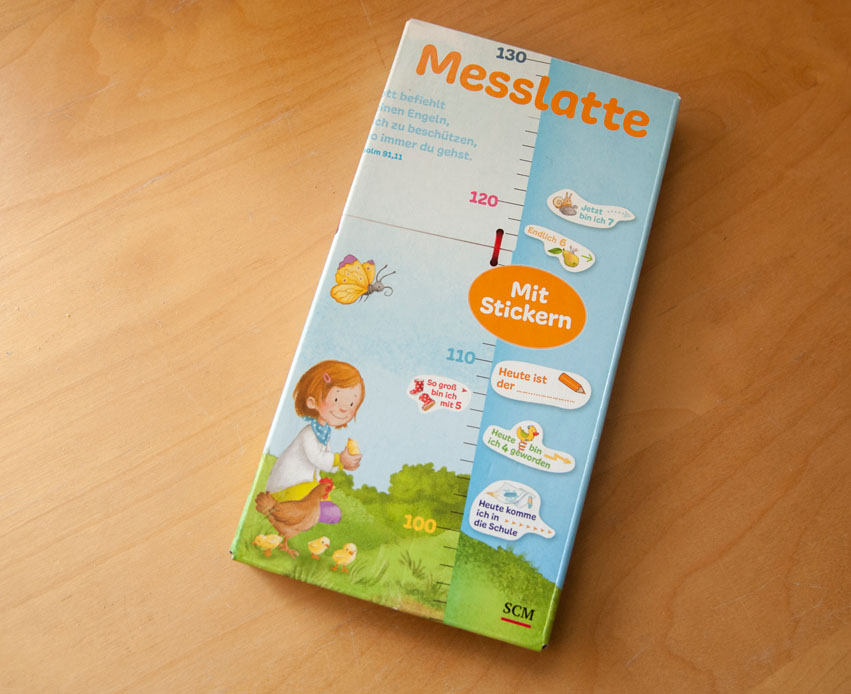 Messlatte Verpackung