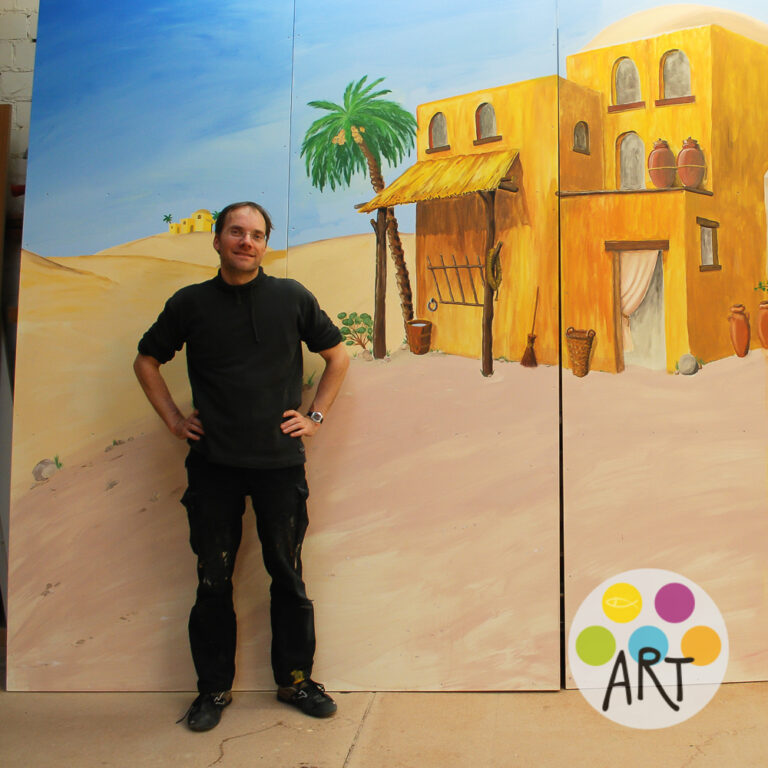 Ole Husmann Kulissenmalerei