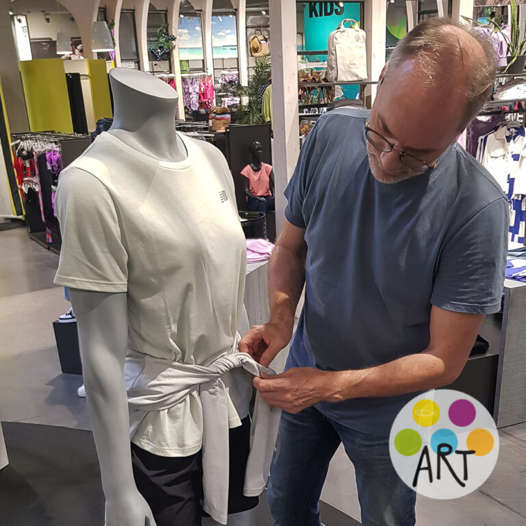 Ole Husmann als Schauwerbegestalter