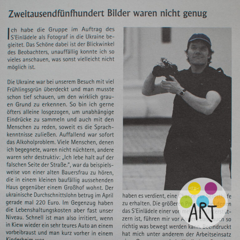 Ole Husmann in der Zeitung