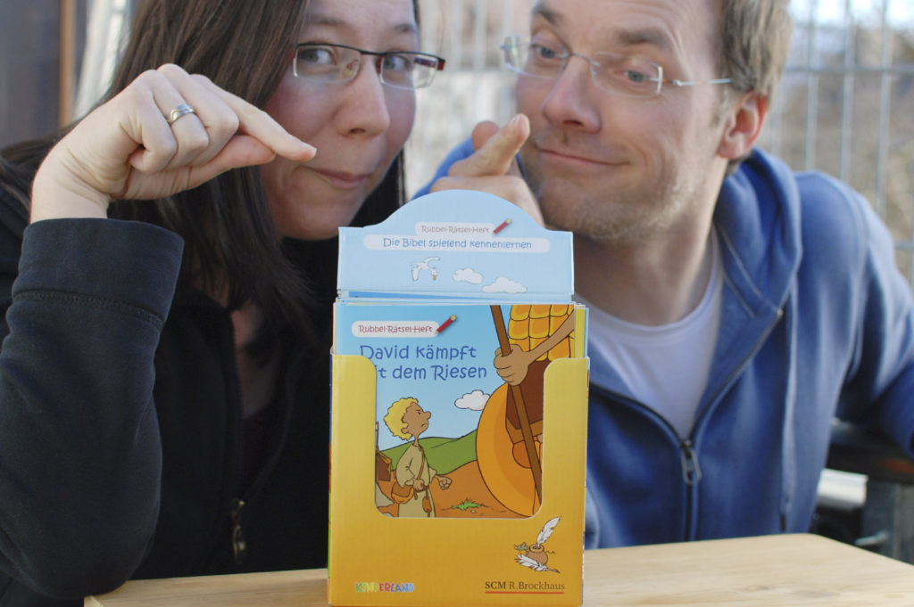 Rubbel-Rätsel-Hefte in der Box