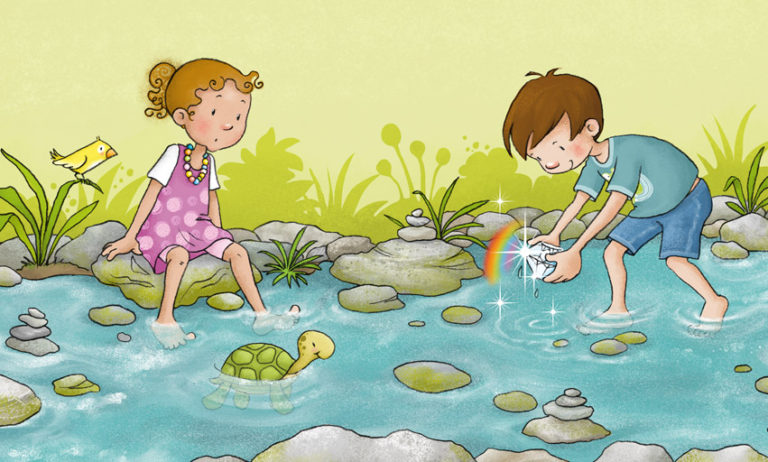 Gott freut sich so, dass es dich gibt