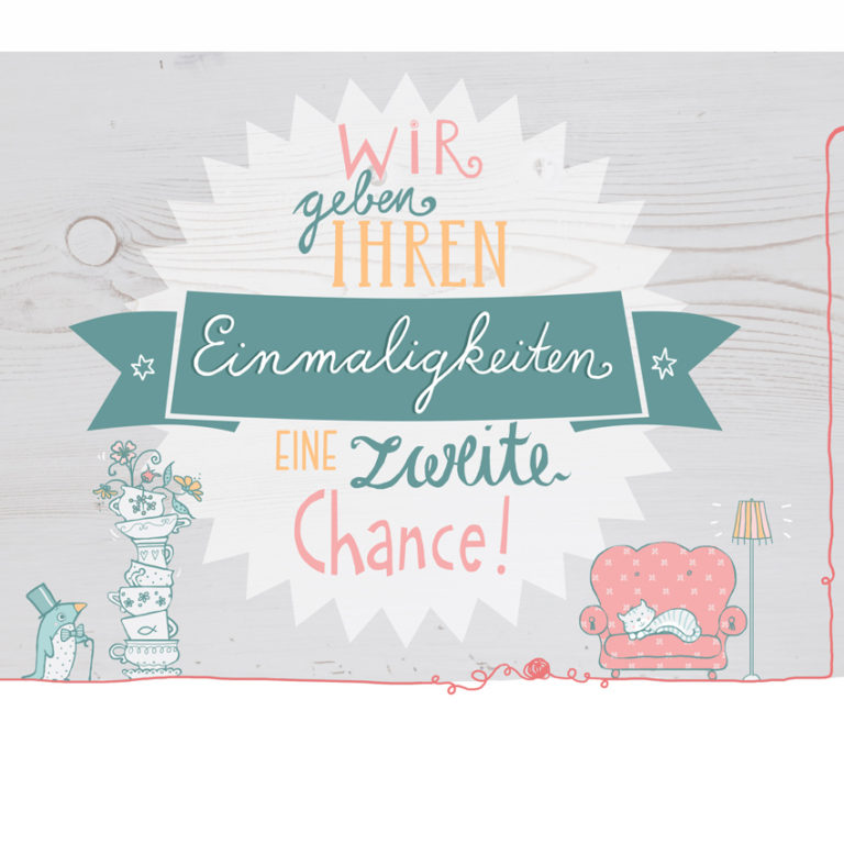 S'Einlädele Werbung Second-Hand-Laden