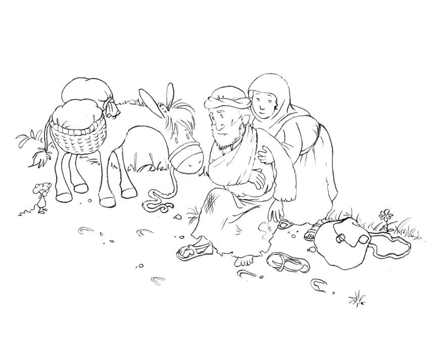 Der kleine Esel Ben und die Reise nach Bethlehem