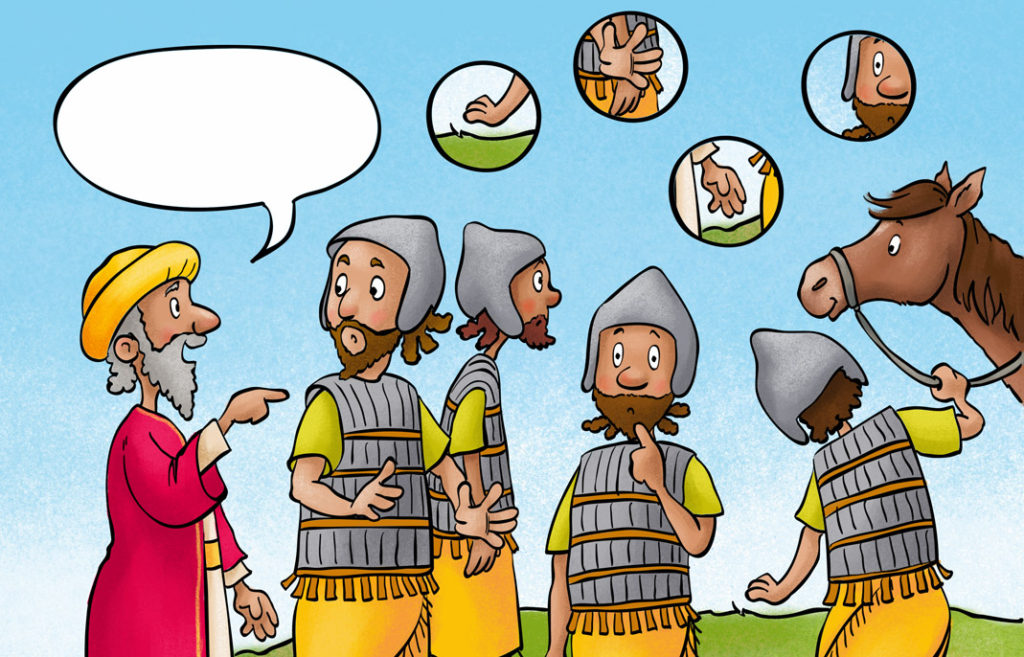 Rubbel-Rätsel-Heft Ein König wird ausgetrickst