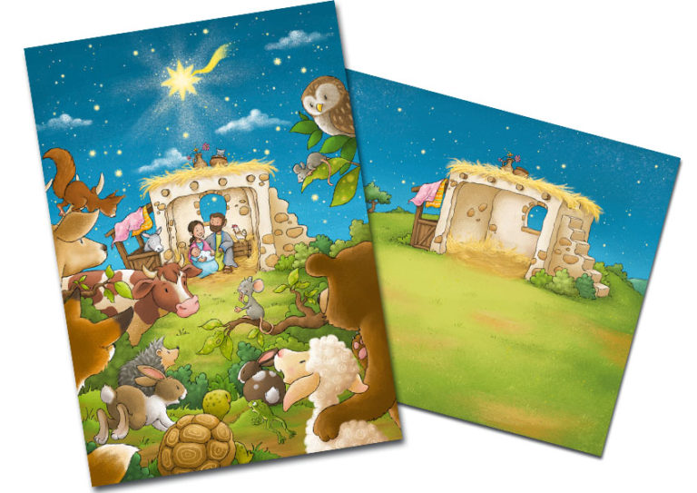 Kalenderbild und Magnetfläche 2023