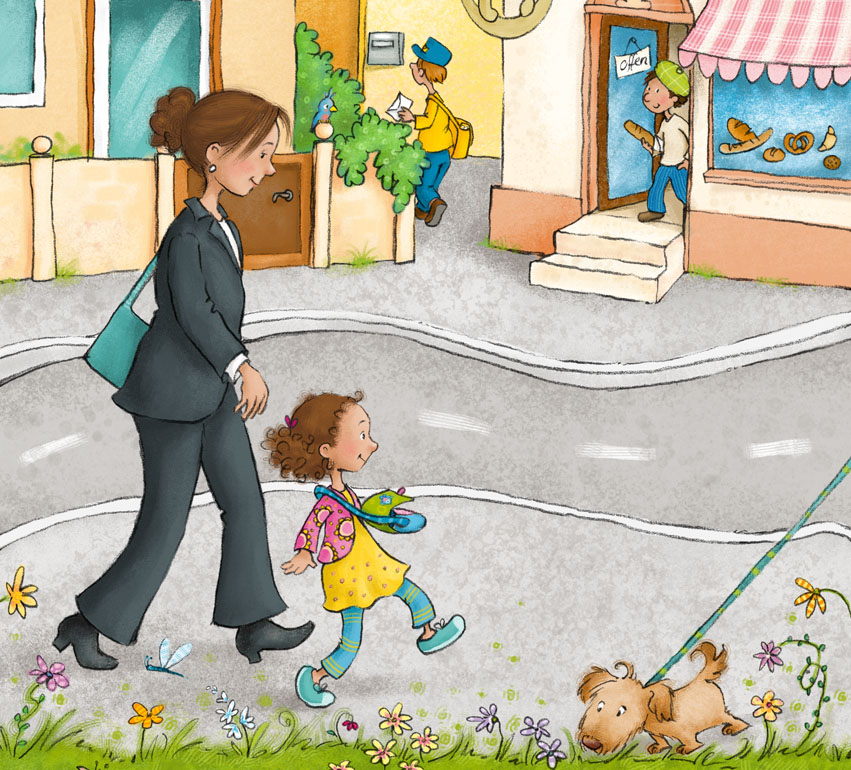 Als meine Mama einen Tag im Kindergarten blieb