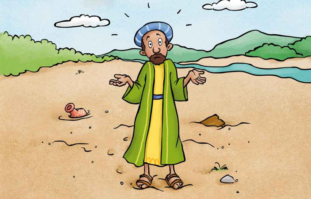 Rubbel-Rätsel-Heft Jesus und die zwei Häuser